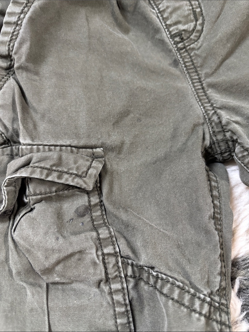 Hanna Andersson Cargo Pants with Knit Waist - Picture 16 of 17